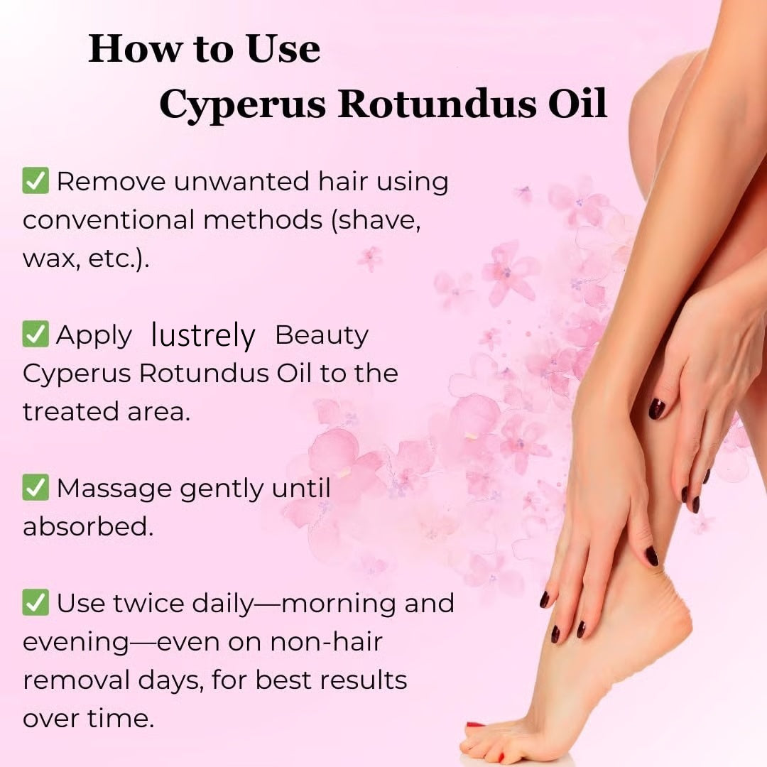 ✨LOVILDS  Cyperus Rotundus Oil:🎁 The Ultimate Natural Solution for Smooth, Healthy Skin