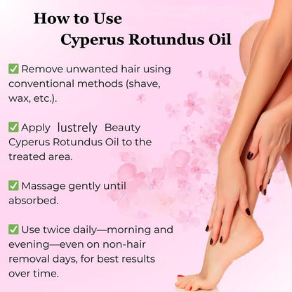✨LOVILDS  Cyperus Rotundus Oil:🎁 The Ultimate Natural Solution for Smooth, Healthy Skin