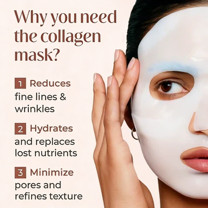 HOT SALE🔥Overnight Collagen care facial Mask- hydrates the skin