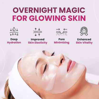 HOT SALE🔥Overnight Collagen care facial Mask- hydrates the skin
