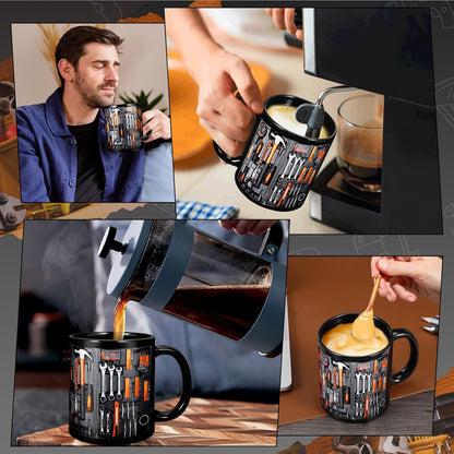 Creativity Funny Coffee Mug - Mechanic Toolbox Set pattern